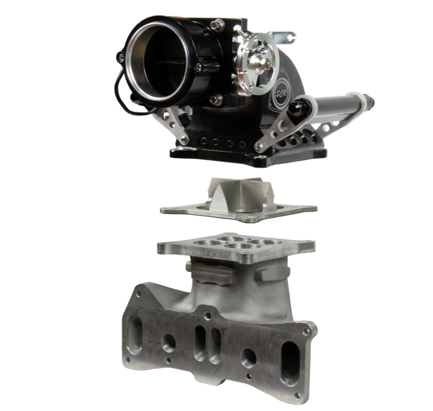 SCR SEMI-PP 4 BARREL SINGLE RACING INTAKE MANIFOLD